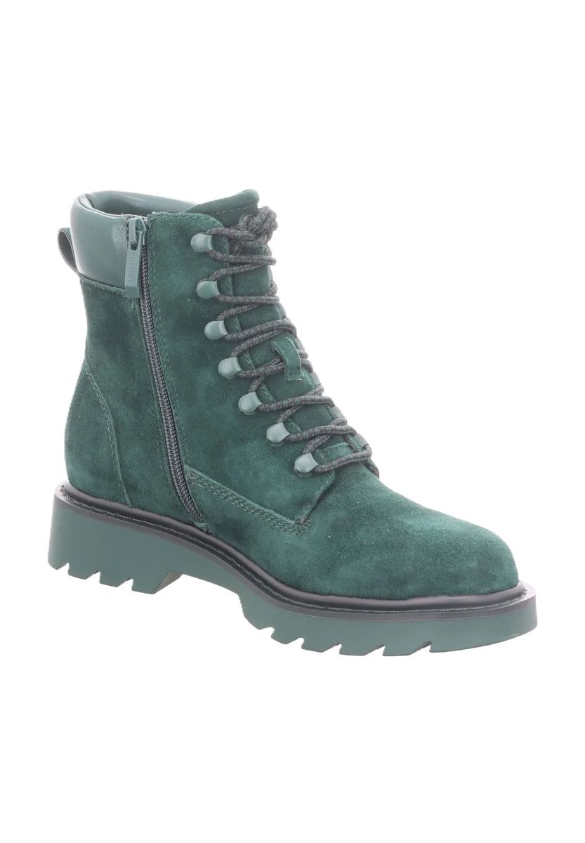 Schnür-Boots aus Wildleder