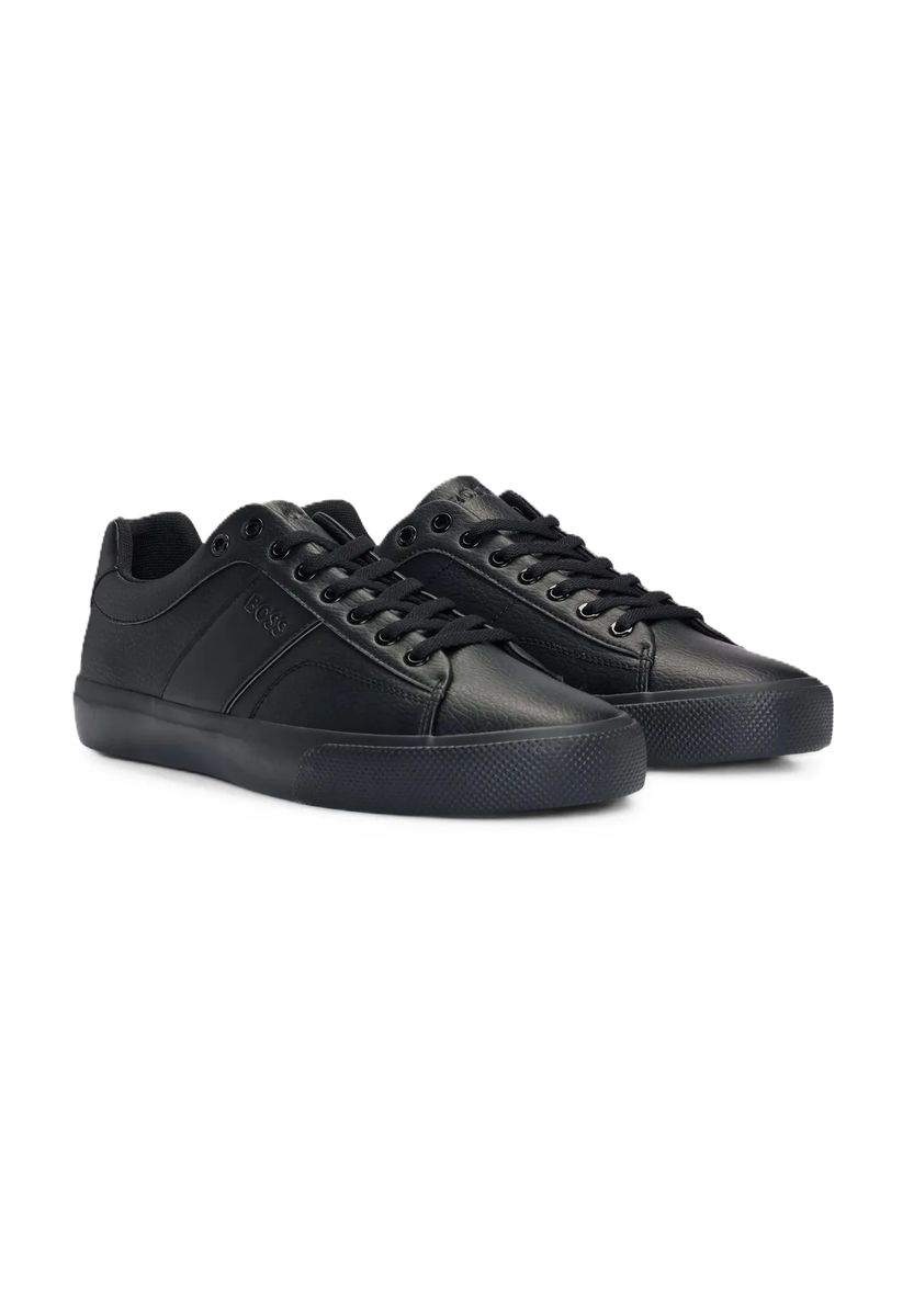 Sleek Kunstleder Low-Tops