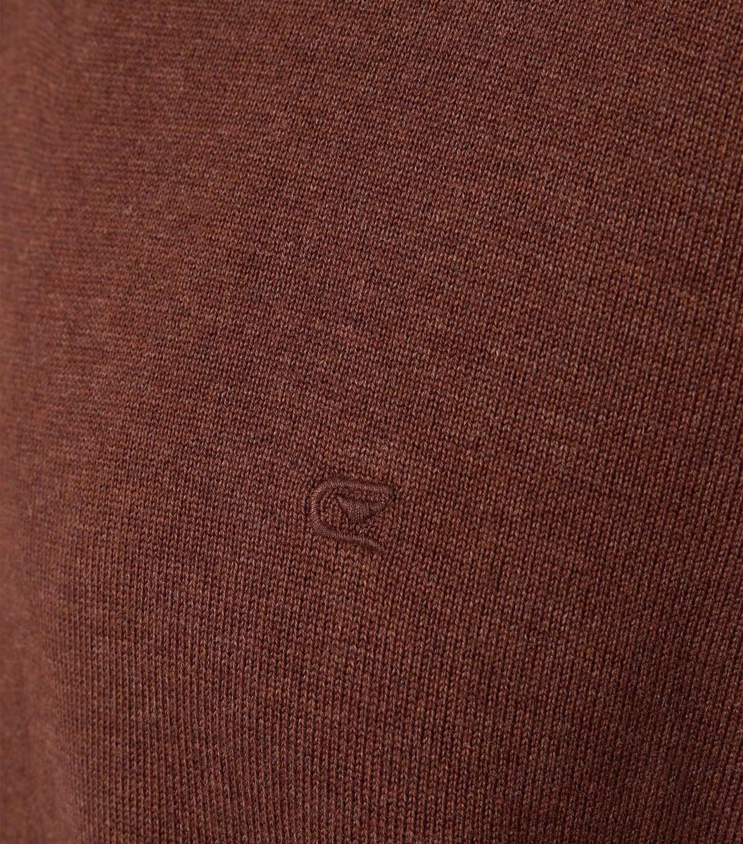 Premium V-Ausschnitt-Pullover aus Pima-Baumwolle