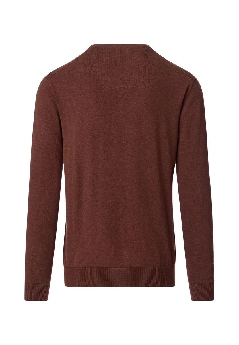 Premium V-Ausschnitt-Pullover aus Pima-Baumwolle