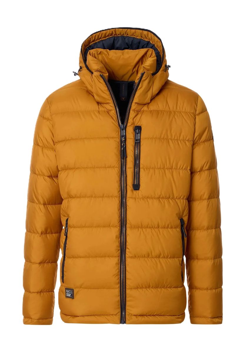 Gesteppte Pufferjacke mit Kapuze