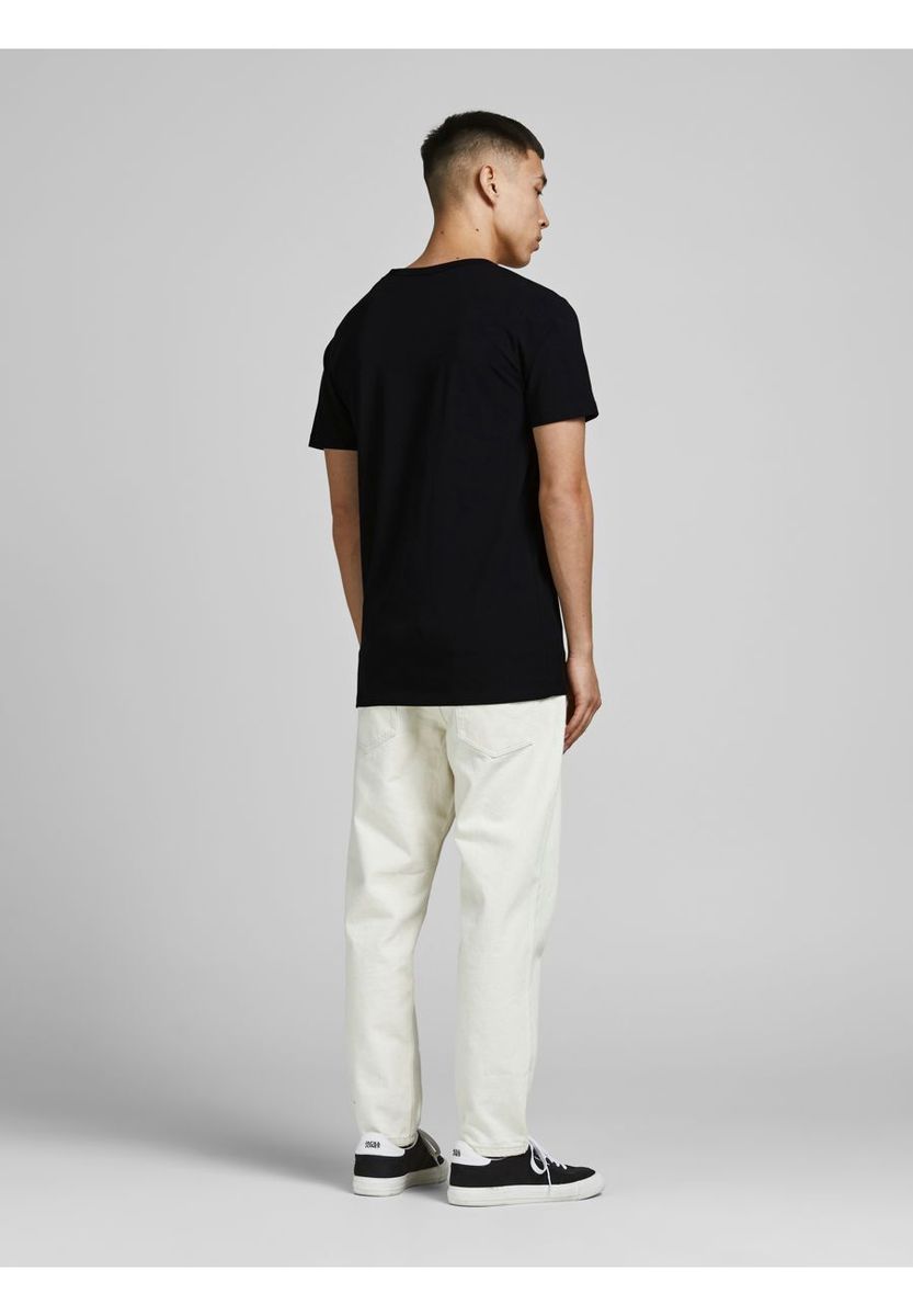 Klassisches V-Ausschnitt Baumwoll-T-Shirt Pack