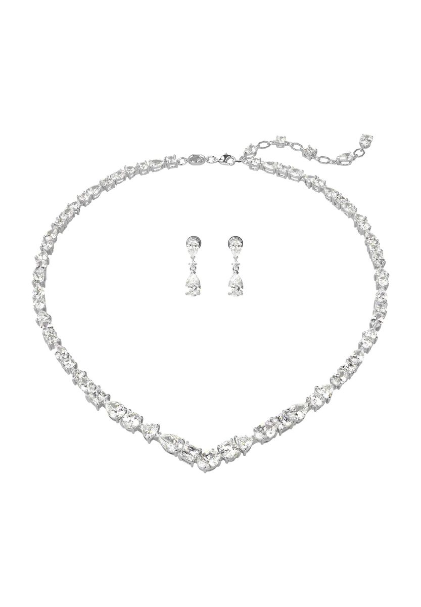 Mesmera Kristall-Schmuckset mit verschiedenen Schliffen