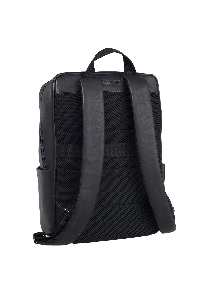 Minimalistischer Leder-Laptop-Rucksack