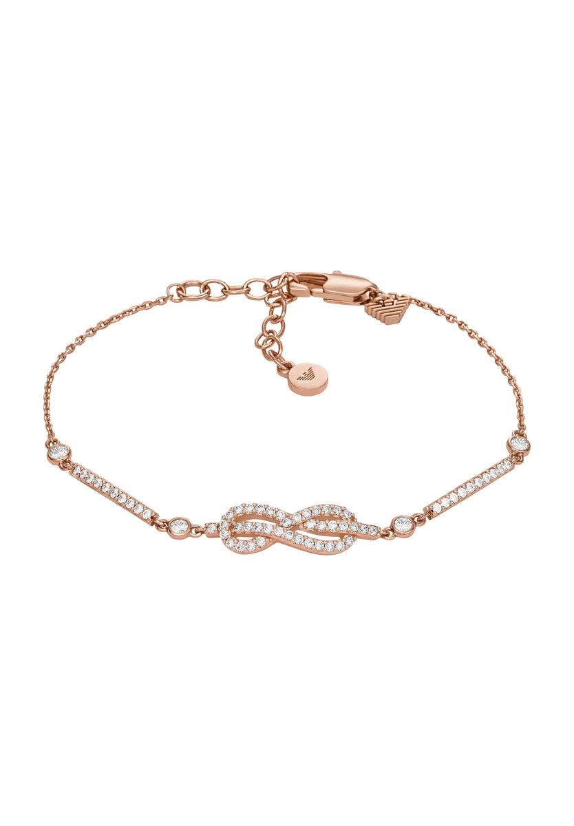 Funkelndes Infinity-Knoten-Armband