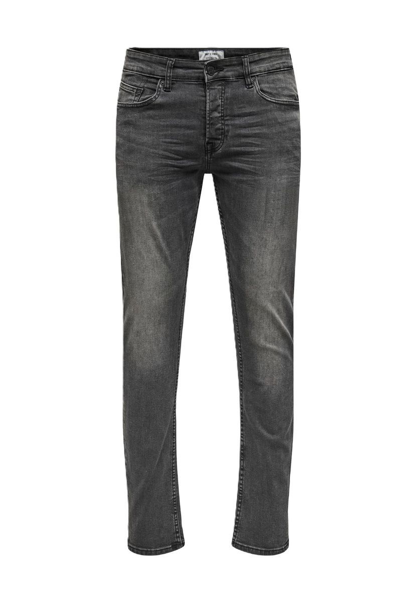 Herren Slim Fit 5-Pocket Jeans