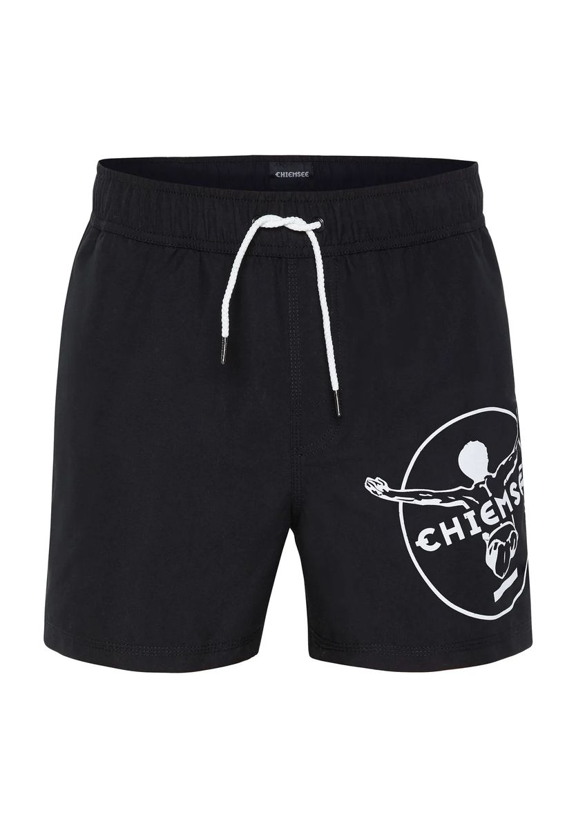 Lässige Badeshorts mit Logo-Print