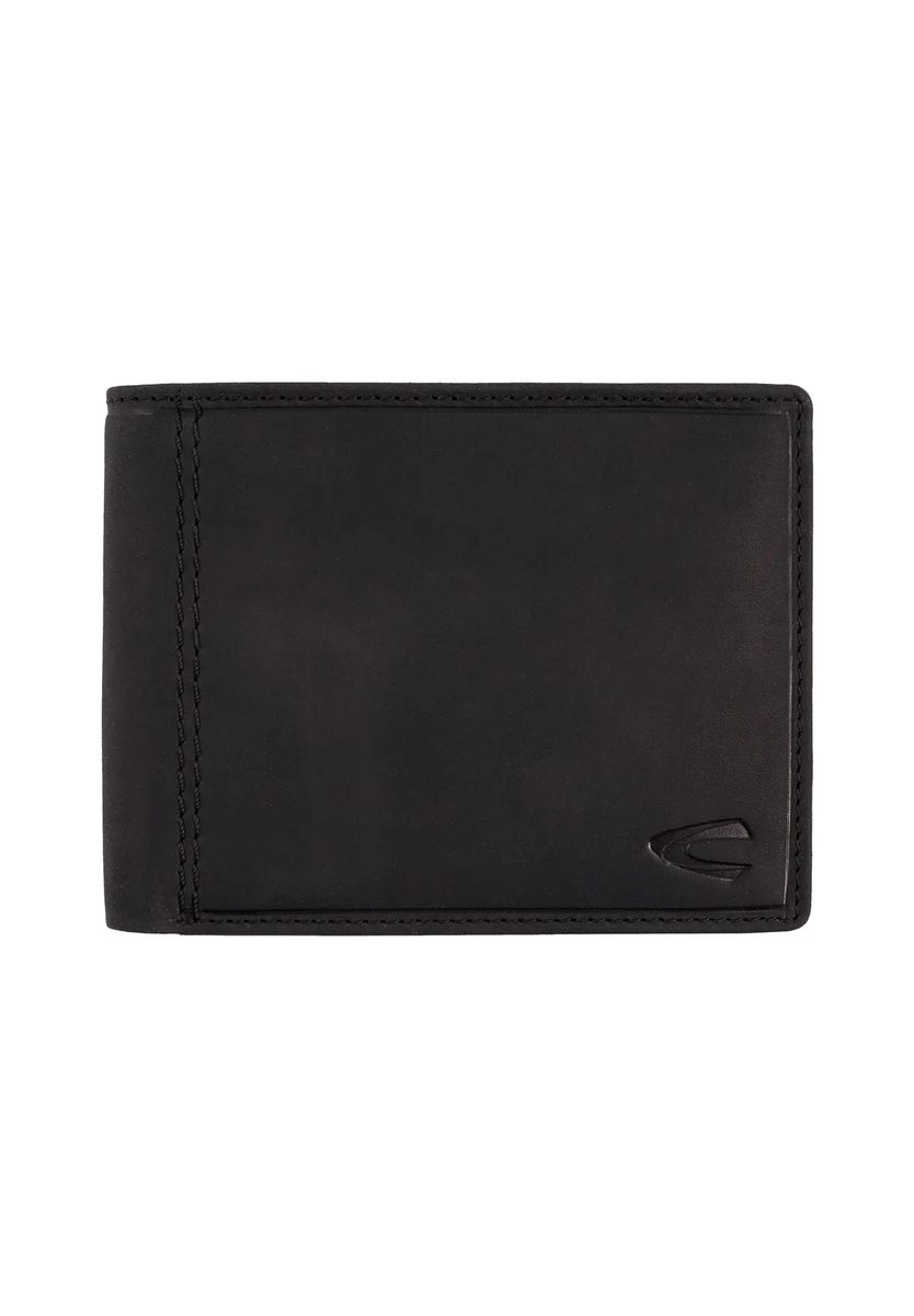 Minimalistische Leder-Bifold-Geldbörse
