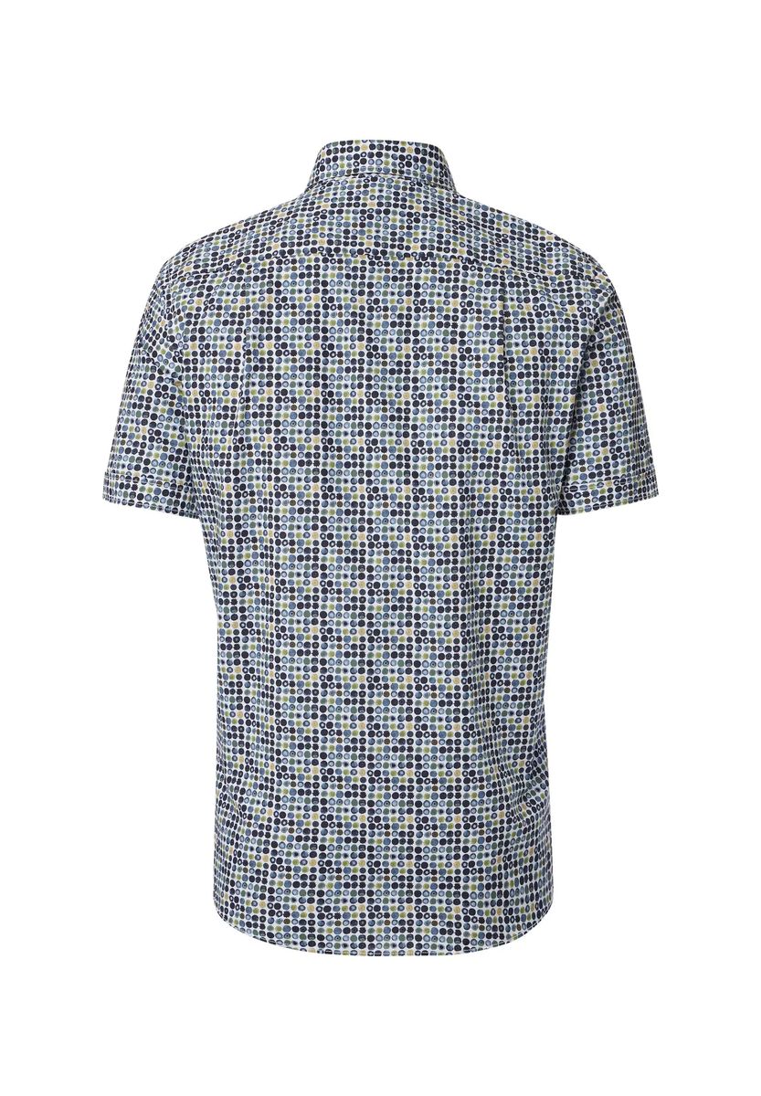 Kurzarmhemd mit geometrischem Print