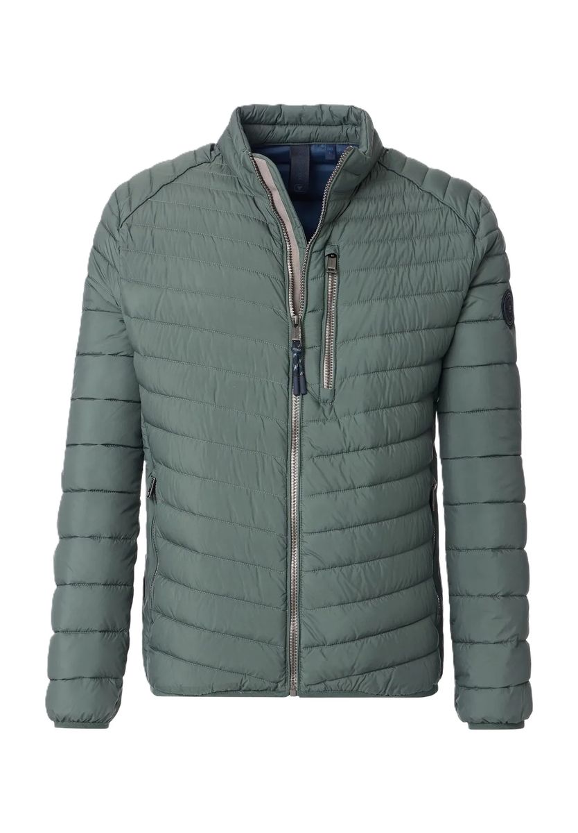 Gesteppte Jacke mit Stehkragen