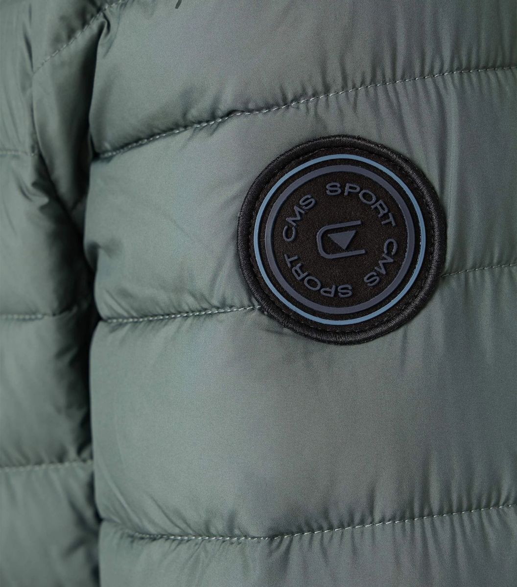 Gesteppte Jacke mit Stehkragen