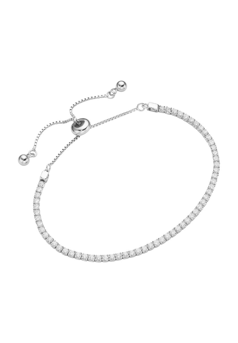 Funkelndes Verstellbares Tennisarmband
