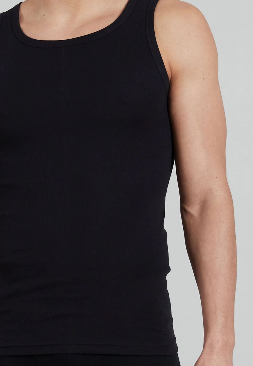 Ripp-Tanktop im Doppelpack