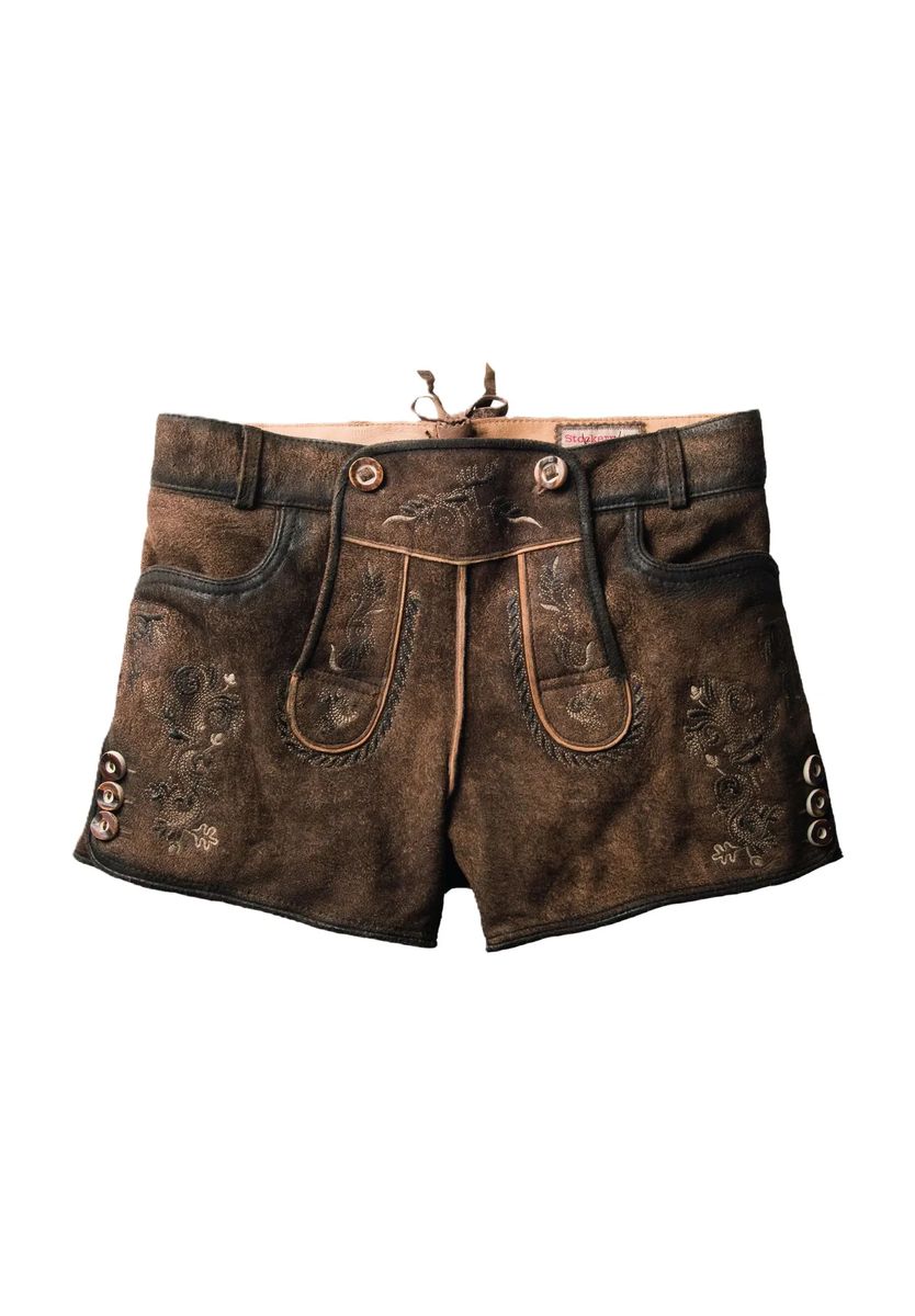 Bestickte Trachten Lederhose