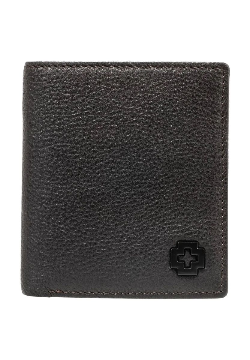 Brieftasche aus genarbtem Leder
