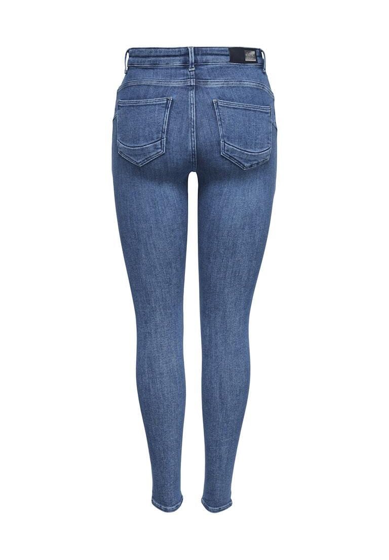 Hochtaillierte Push-Up Skinny Jeans
