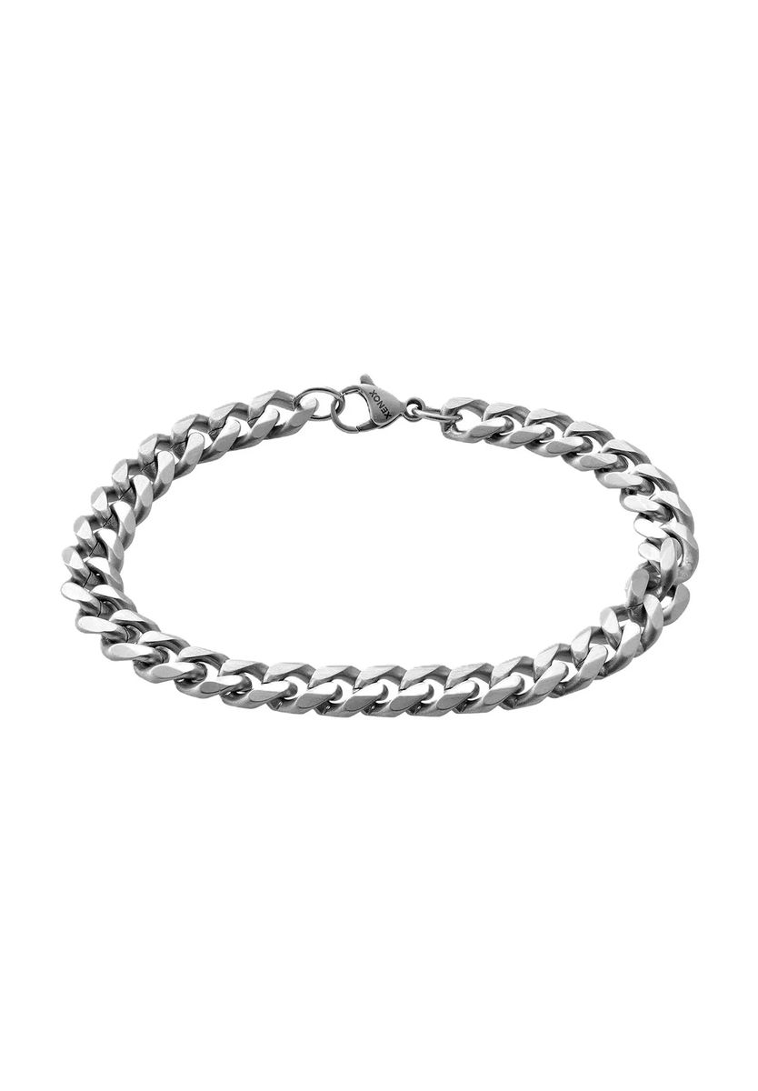 Klassisches Panzerarmband aus Edelstahl