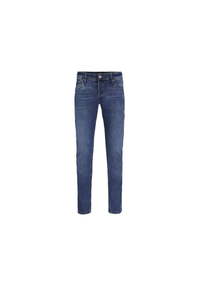 Schmal geschnittene Stone-Washed Jeans