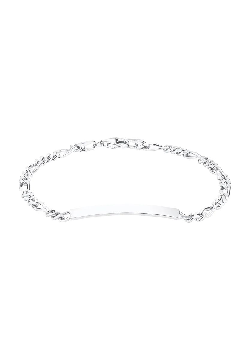 Gravierbares Figaro-Ident-Armband