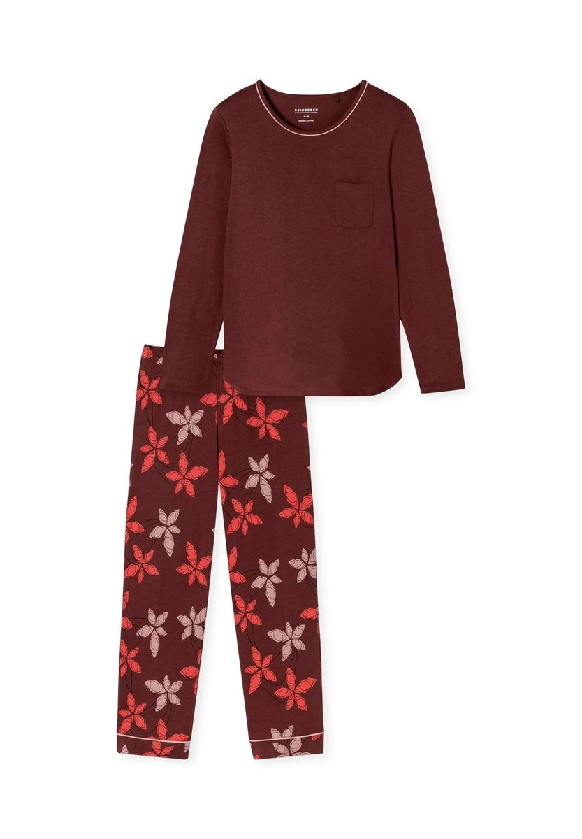 Pyjama-Set mit floralem Muster