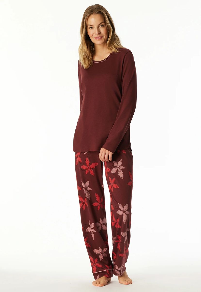 Pyjama-Set mit floralem Muster