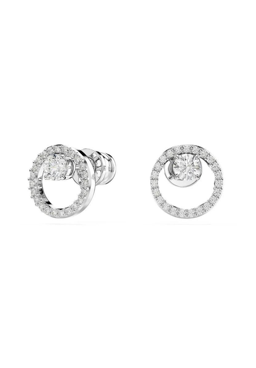 Elegante Halo-Kreis-Ohrstecker