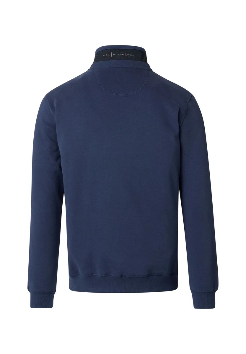 Lässiger Troyer-Sweatshirt mit Grafik