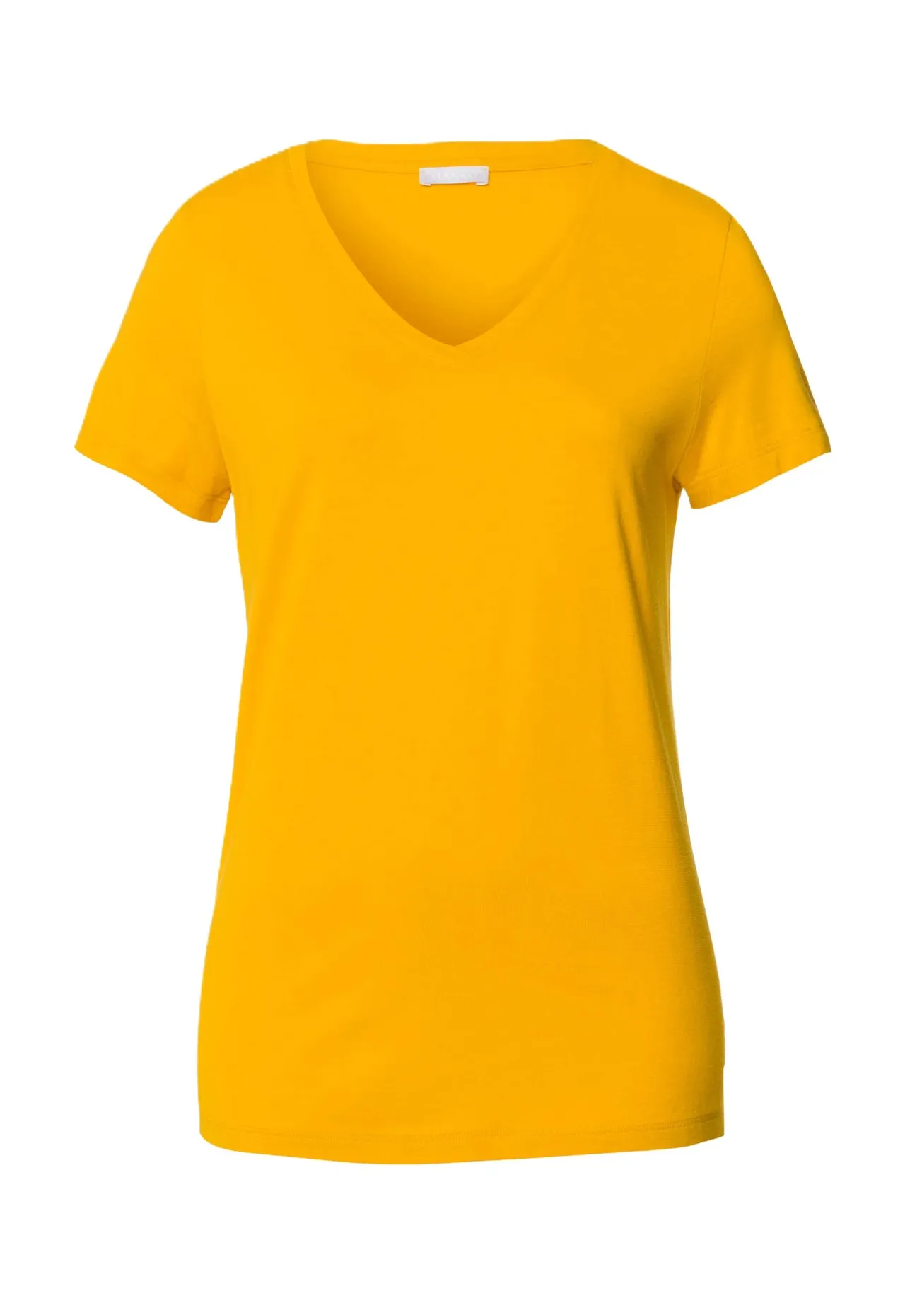 Klassisches V-Ausschnitt Lounge-Shirt