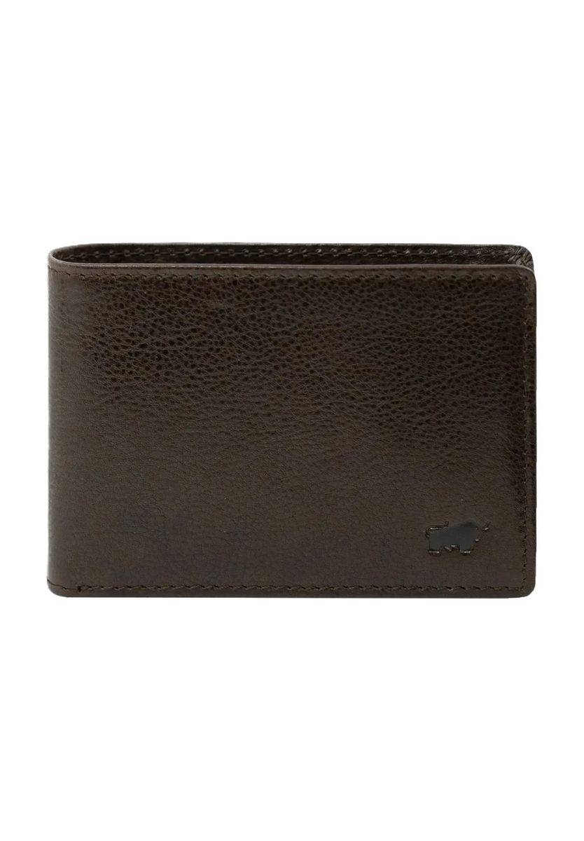 Kompakte Bifold-Geldbörse aus Leder