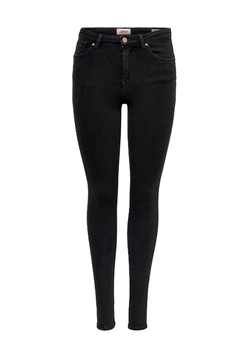 Hochtaillierte Skinny Push-Up Jeans