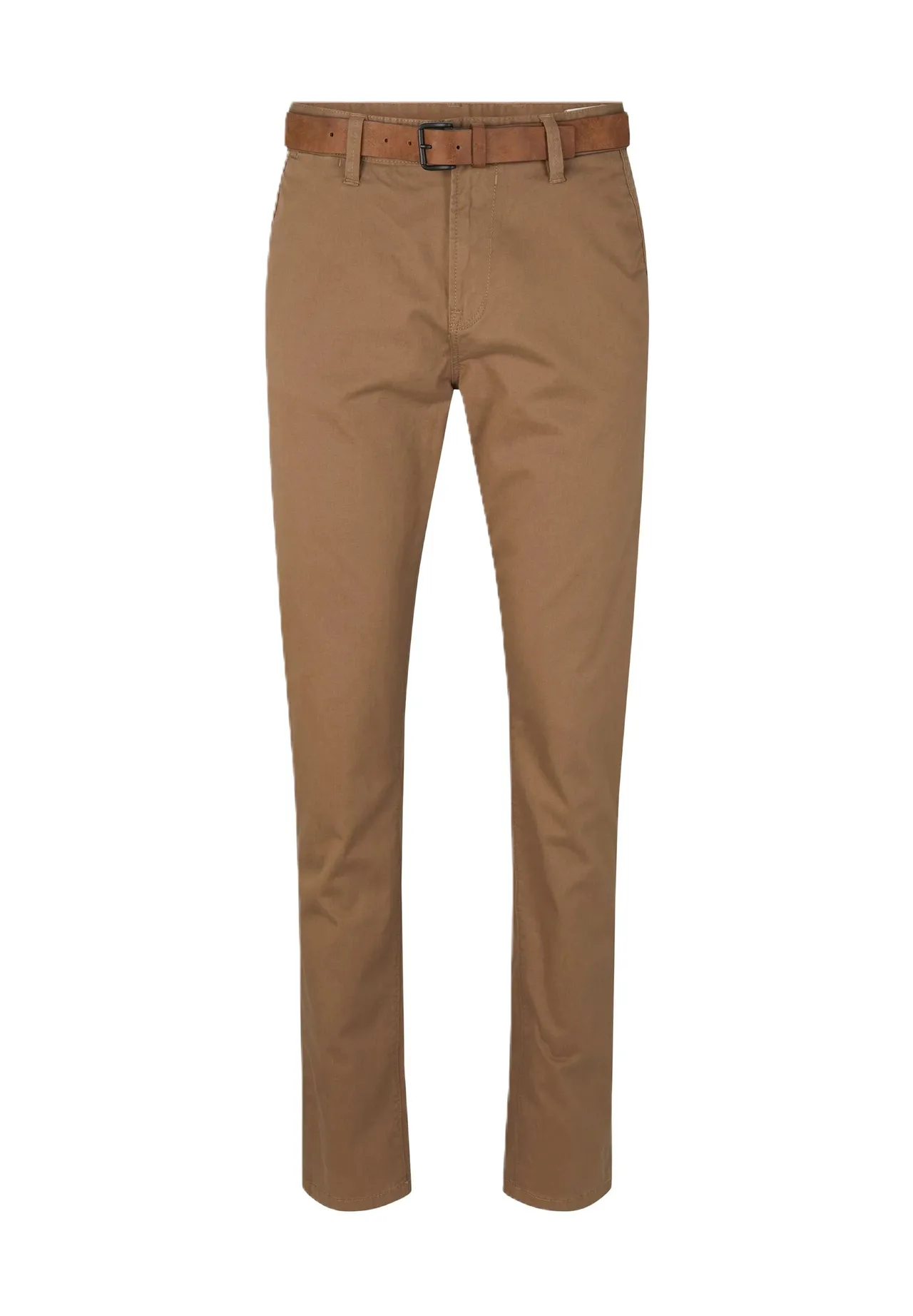 Slim-Fit Chino-Hose mit Gürtel