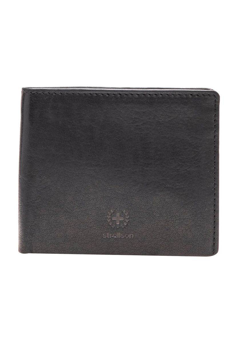 Klassische Leder-Bifold-Geldbörse
