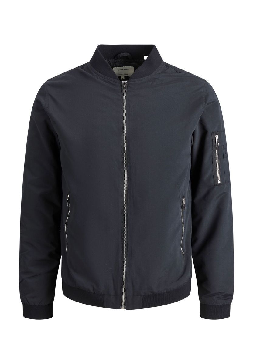 Klassische einfarbige Bomberjacke