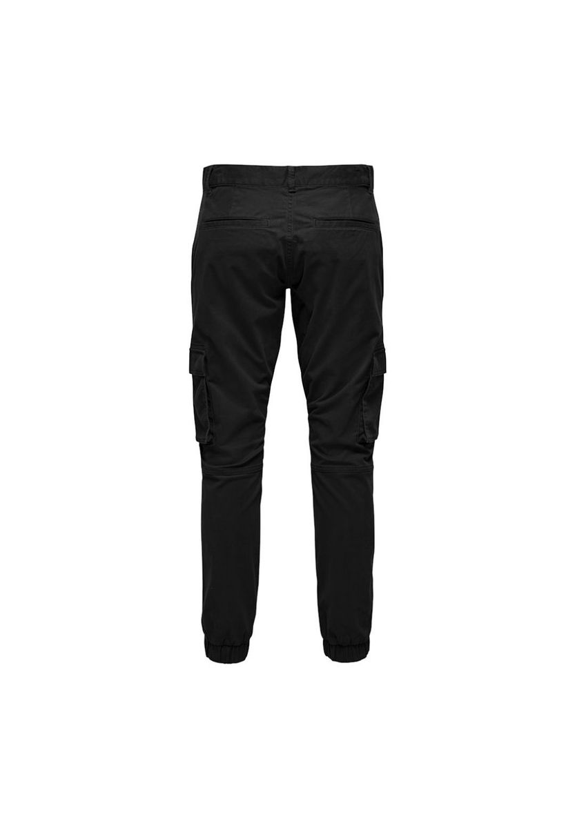 Schmal geschnittene Cargo-Hose Jogginghose