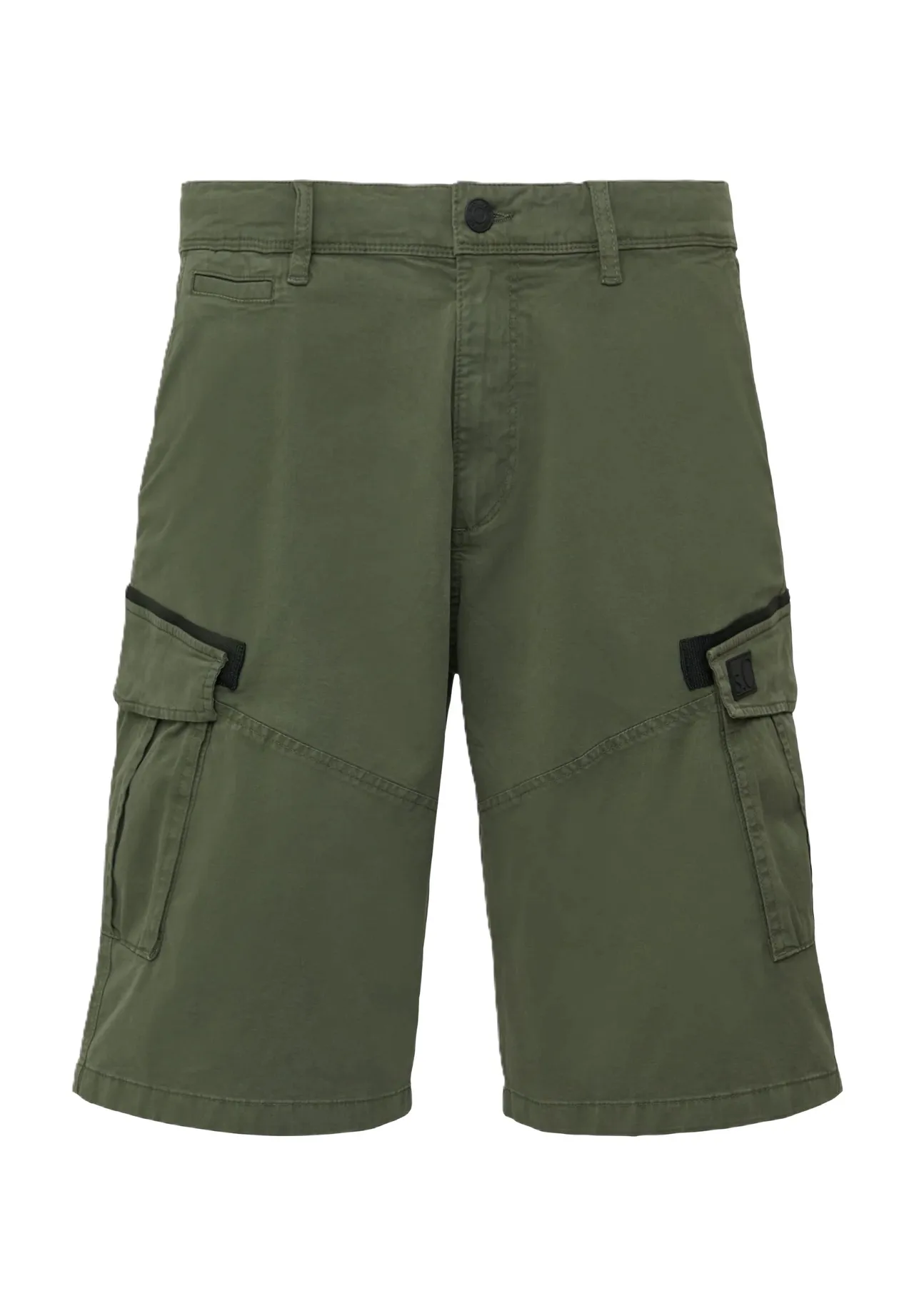 Lässige Cargo-Bermuda mit Utility-Taschen