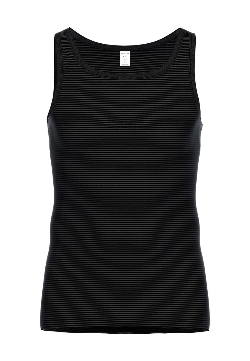 Dezent gestreiftes Feinripp-Tanktop