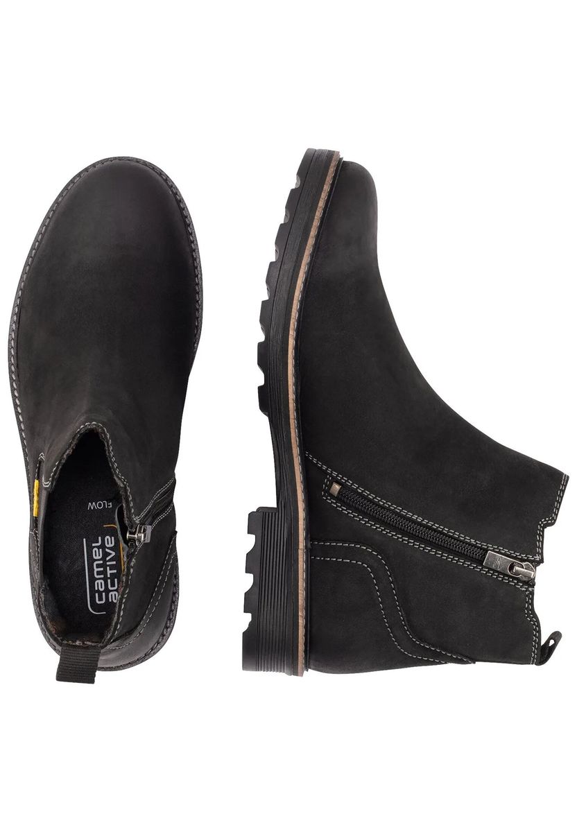 Robuste Chelsea-Boots aus Leder