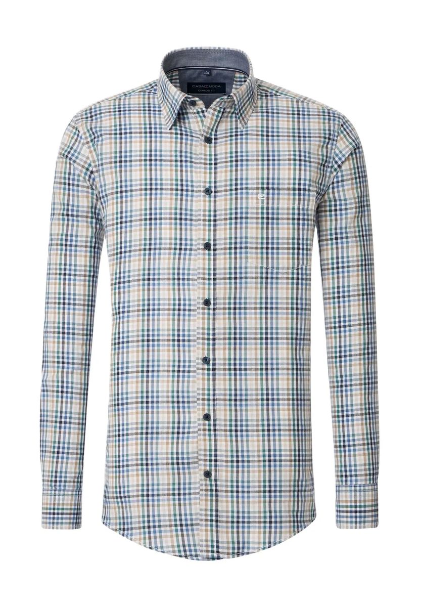Kariertes Comfort-Fit Freizeithemd