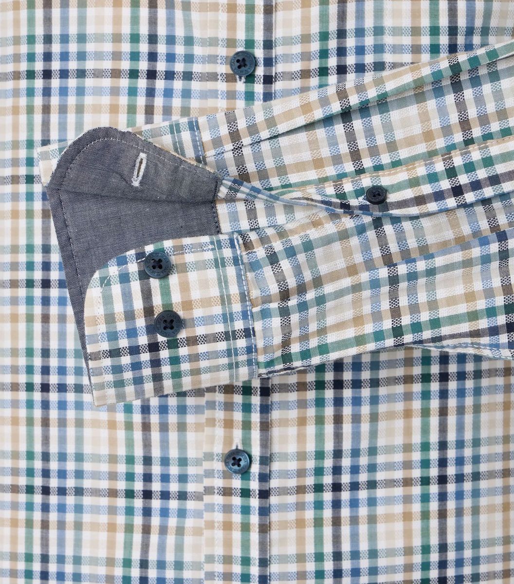 Kariertes Comfort-Fit Freizeithemd