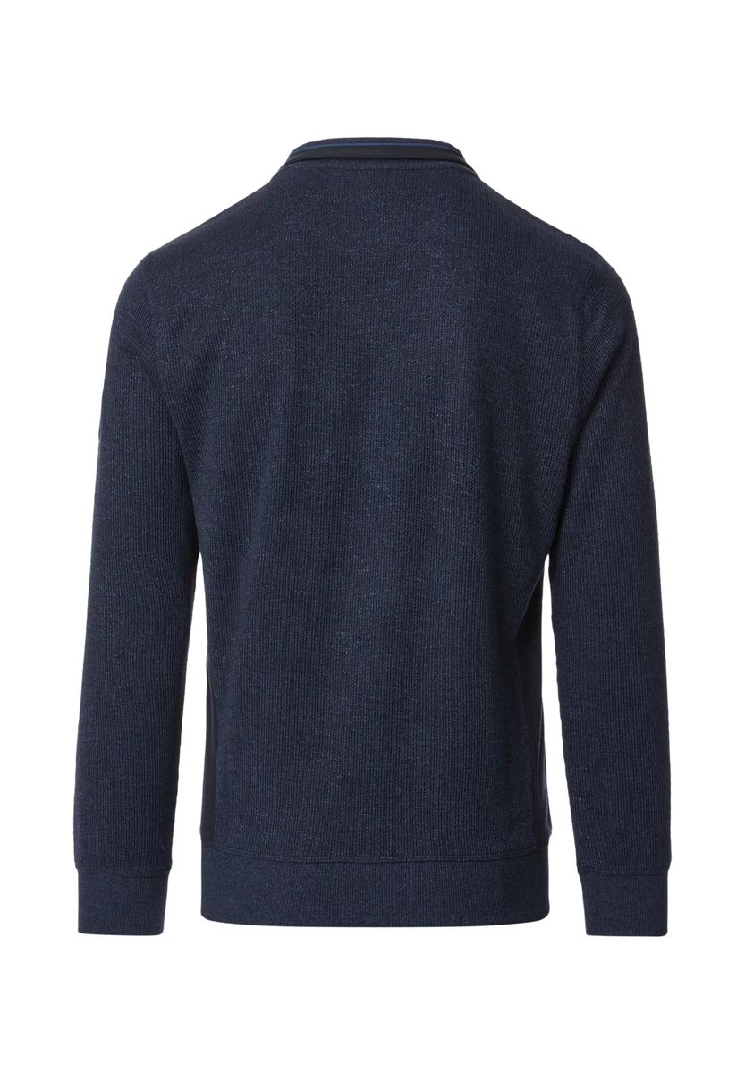 Klassischer strukturierter Troyer-Pullover