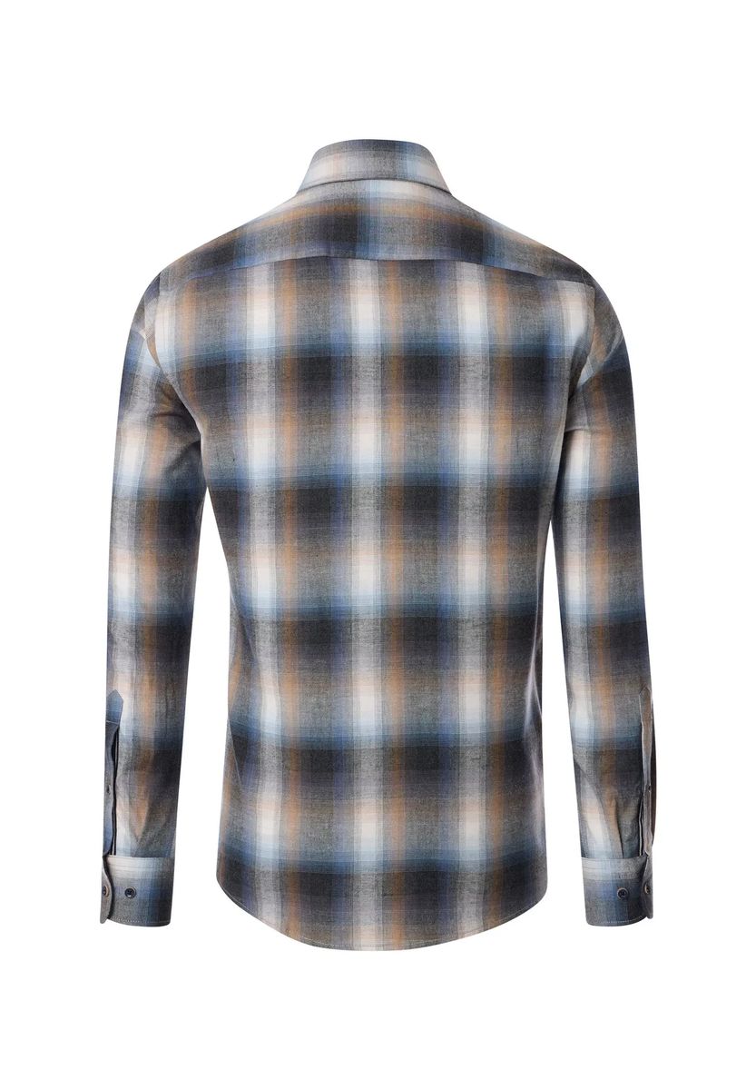 Freizeit-Karohemd mit Button-Down-Kragen