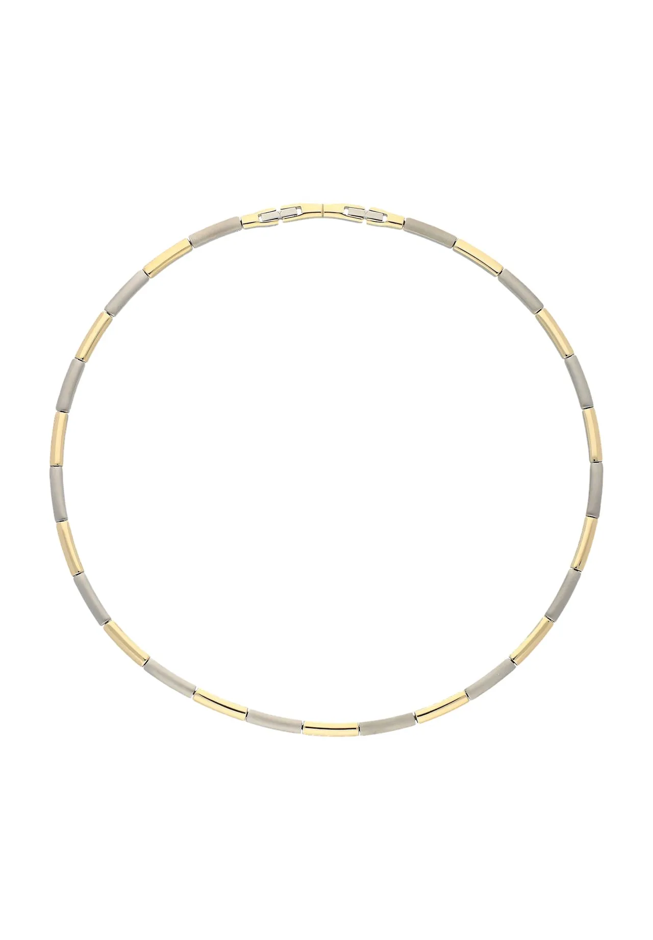 Bicolores Collier aus Titan