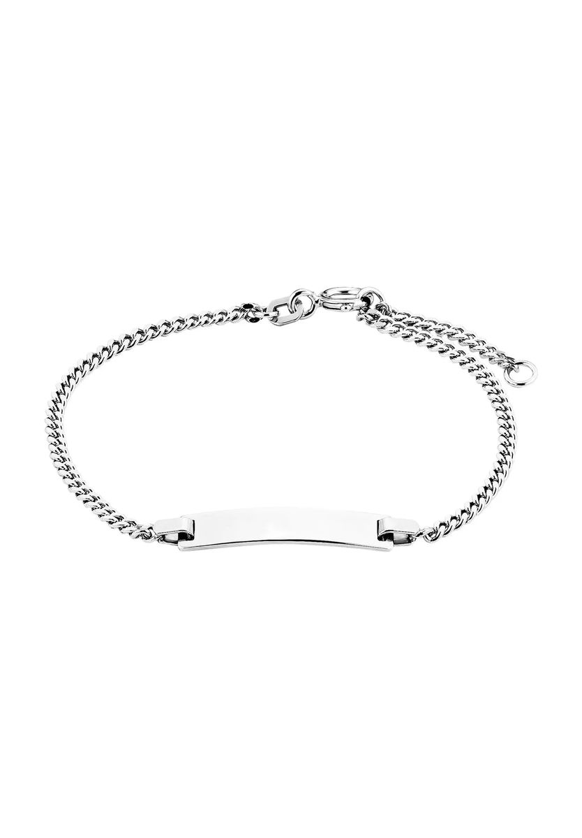 Gravierbares ID-Armband aus Sterlingsilber