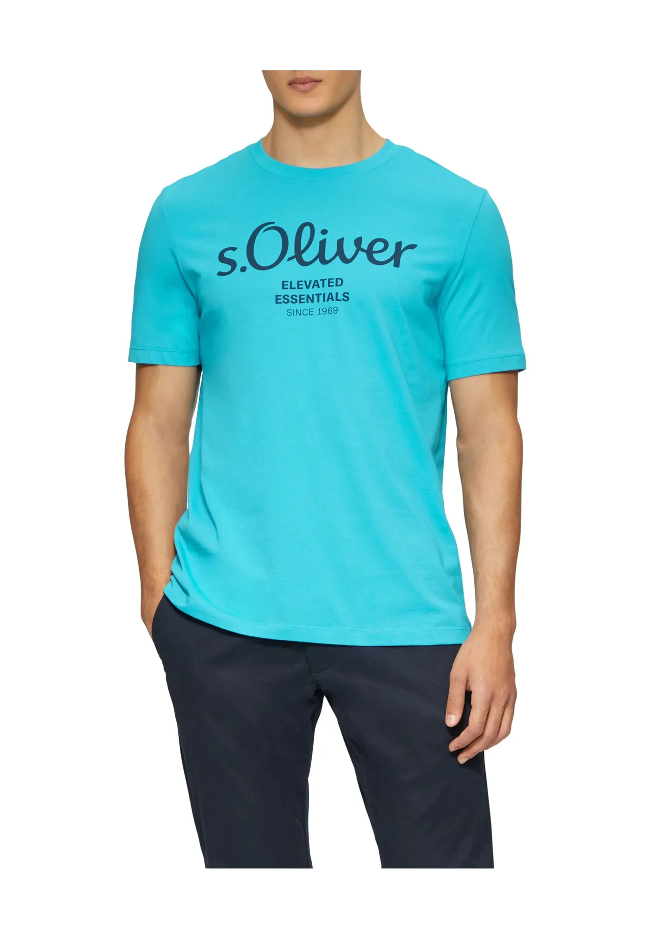 T-Shirt aus Baumwolle mit Grafikprint