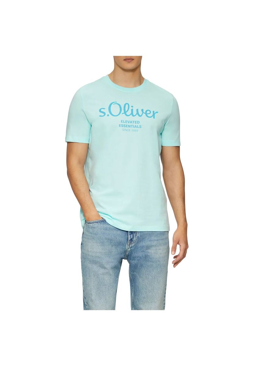 T-Shirt aus Baumwolljersey mit Grafikprint