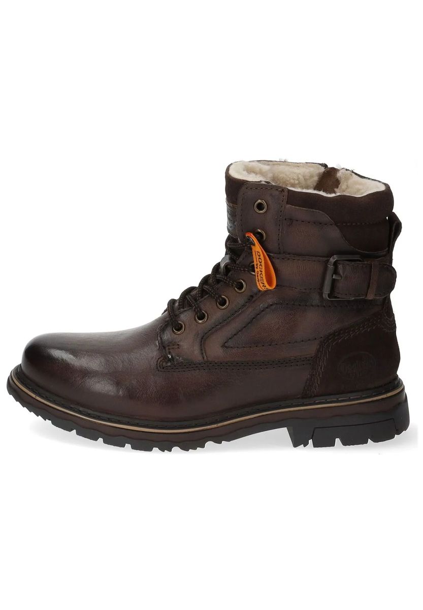 Robuste Leder-Schnürboots