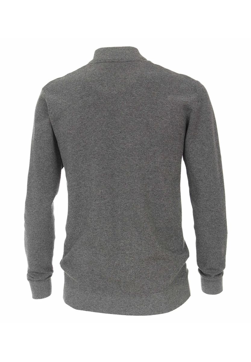 Vielseitige Strickjacke mit Reißverschluss