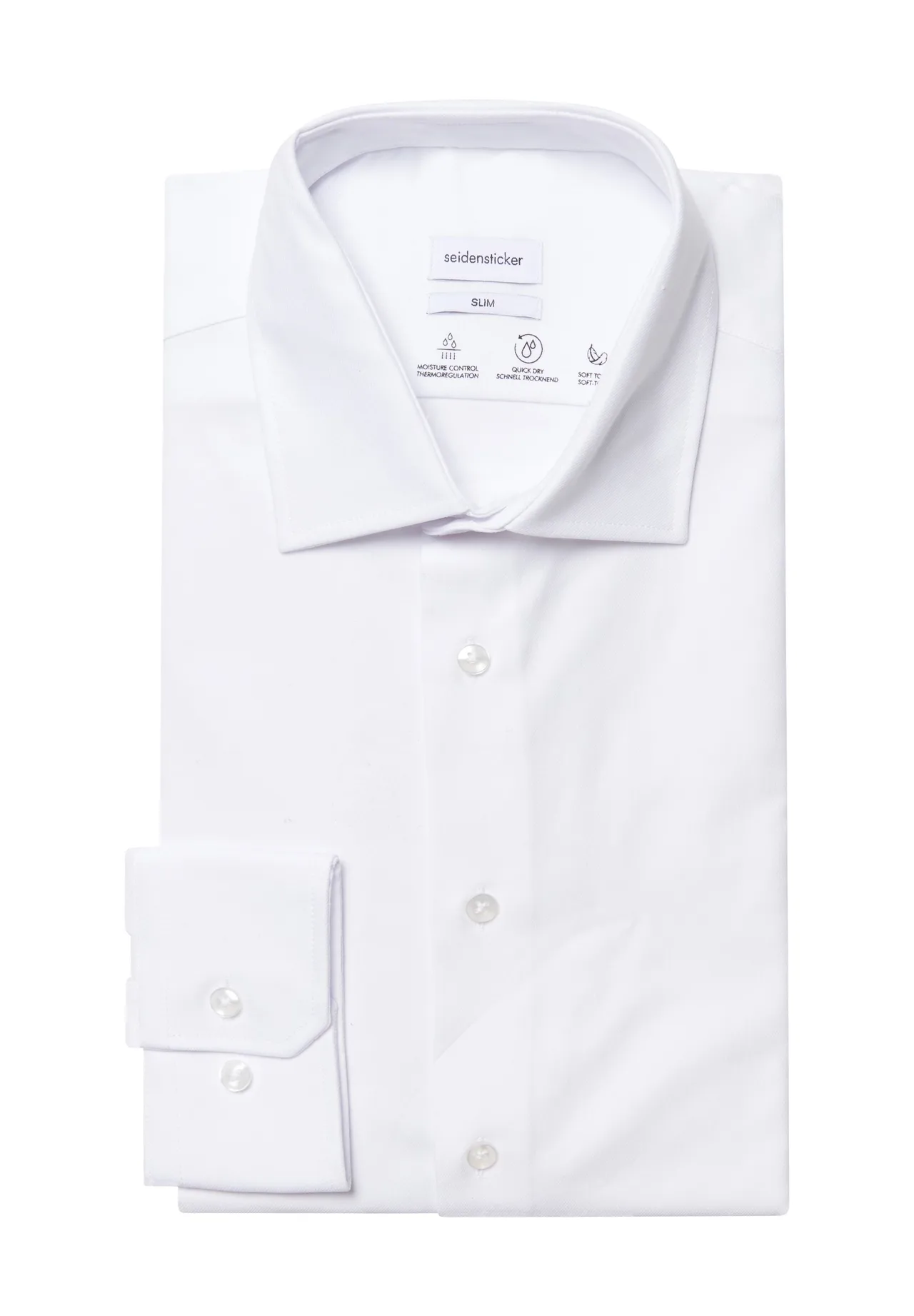 Klassisches Slim-Fit Performance-Businesshemd