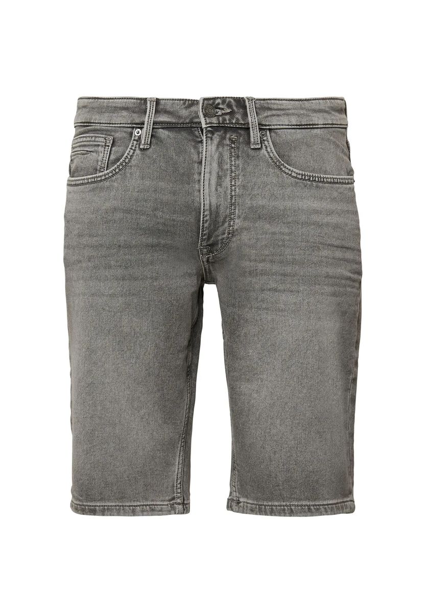 Bermuda-Jeans im geraden Schnitt