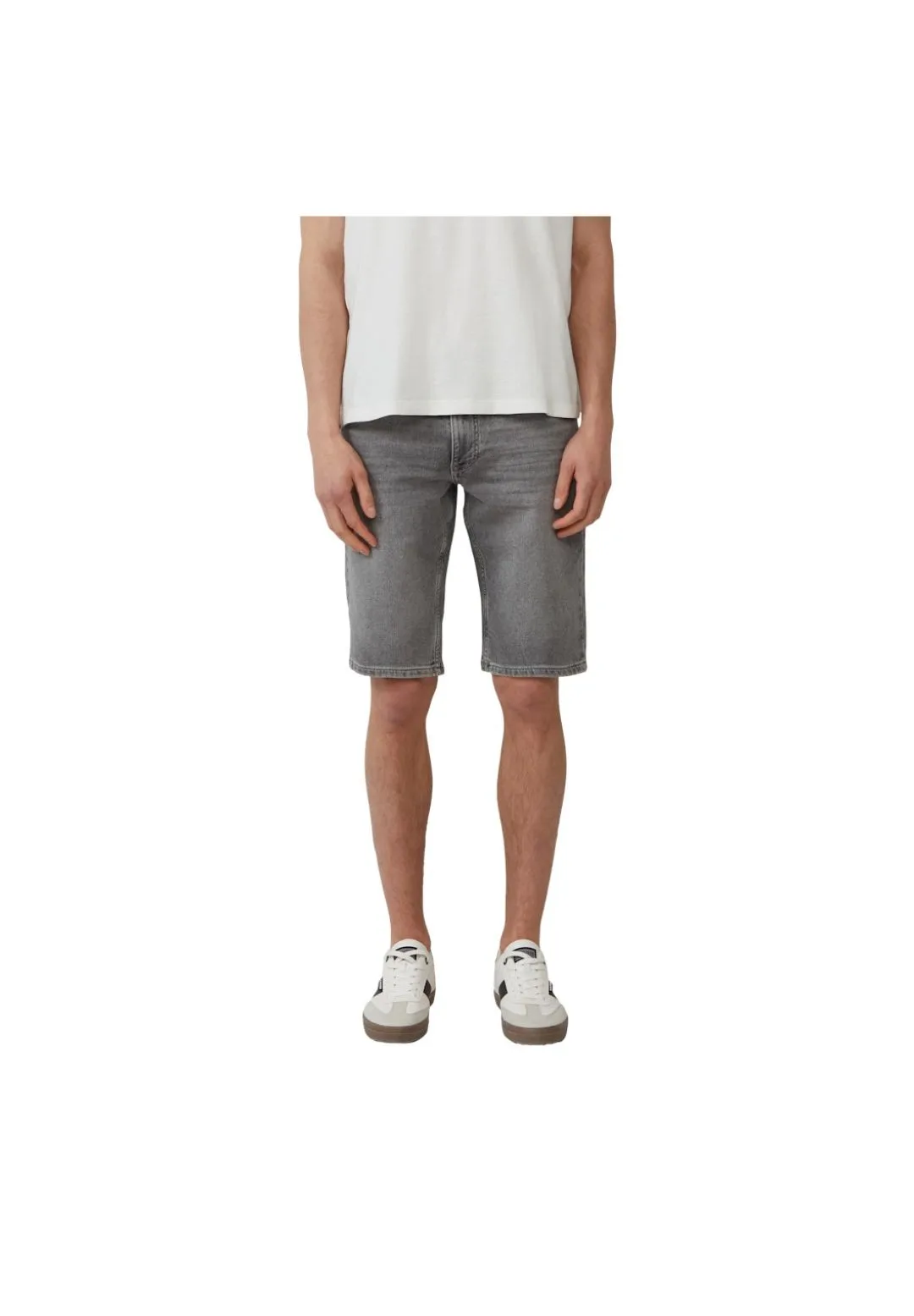 Bermuda-Jeans im geraden Schnitt